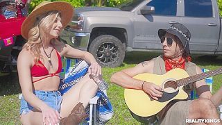 Partying In The Bush – Cheerleader Kait & Lucas Frost