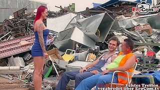 Rothaarige Deutsche Milf Wird Auf Autohof Gefickt